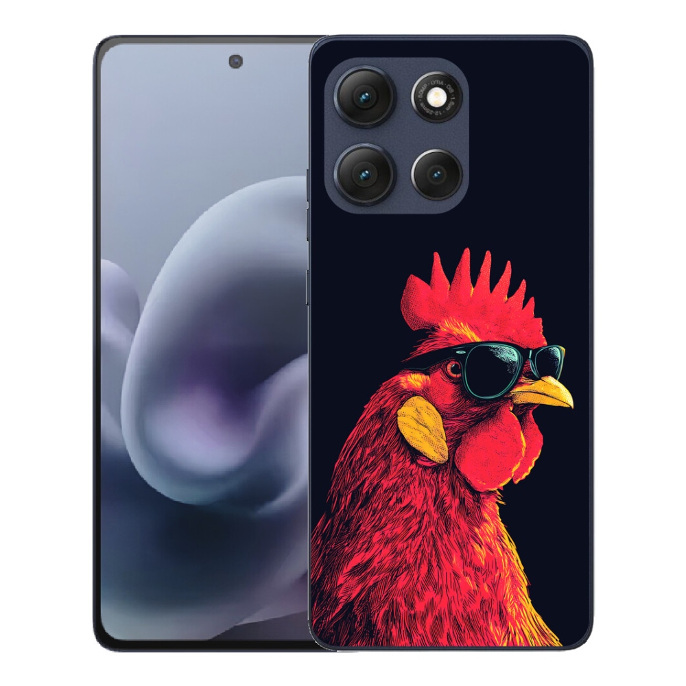 Gélový obal mmCase pre Motorola Moto G86 5G – štýlový kohútik