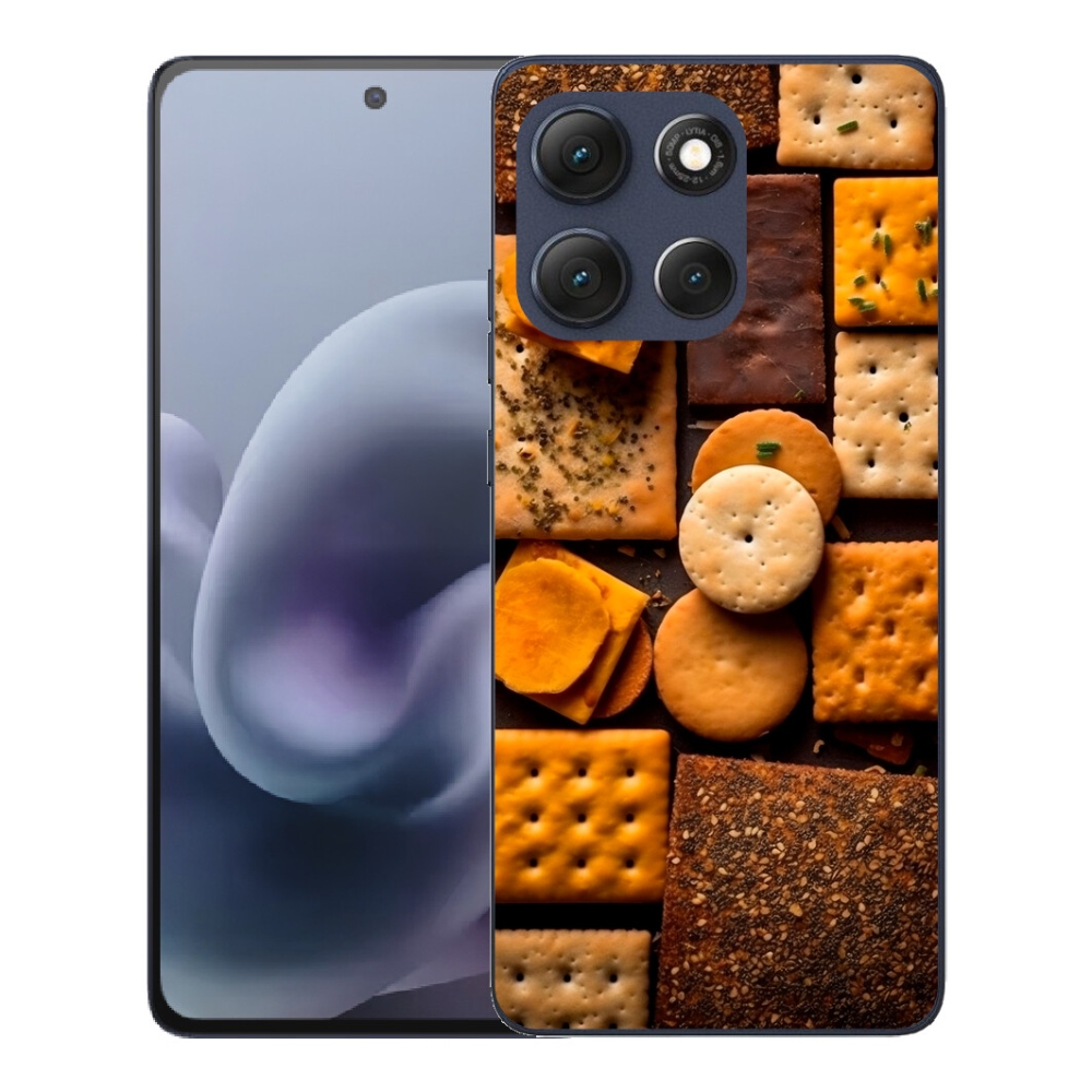 Gélový obal mmCase pre Motorola Moto G86 5G – sušienky