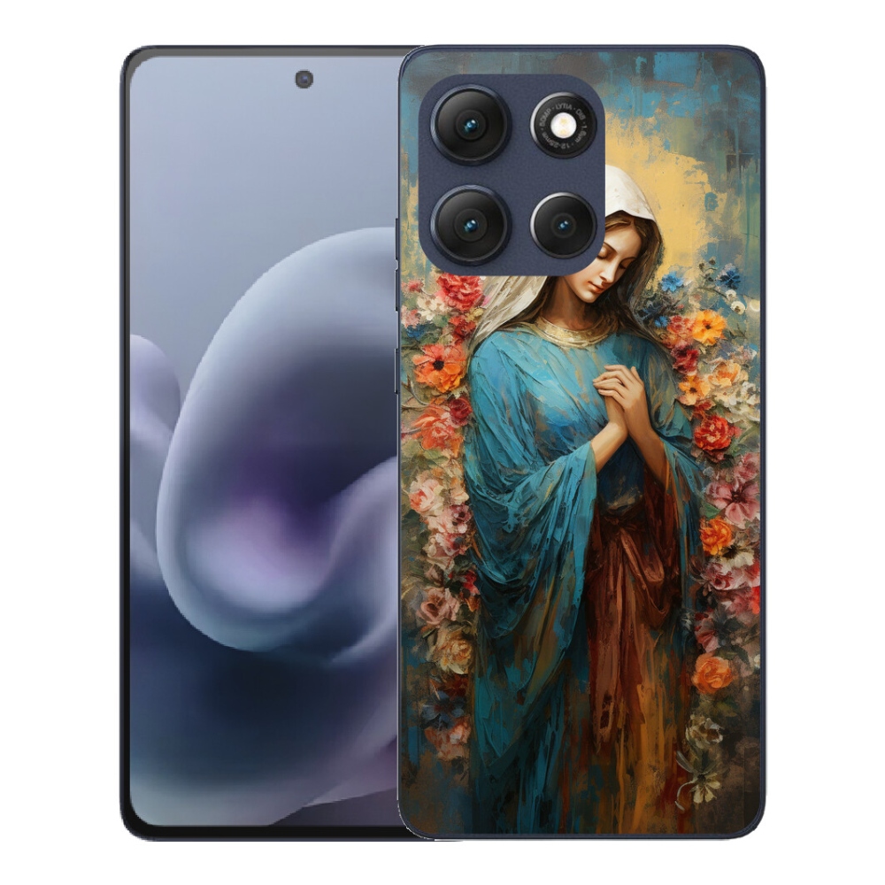 Gélový obal mmCase pre Motorola Moto G86 5G – svätá žena