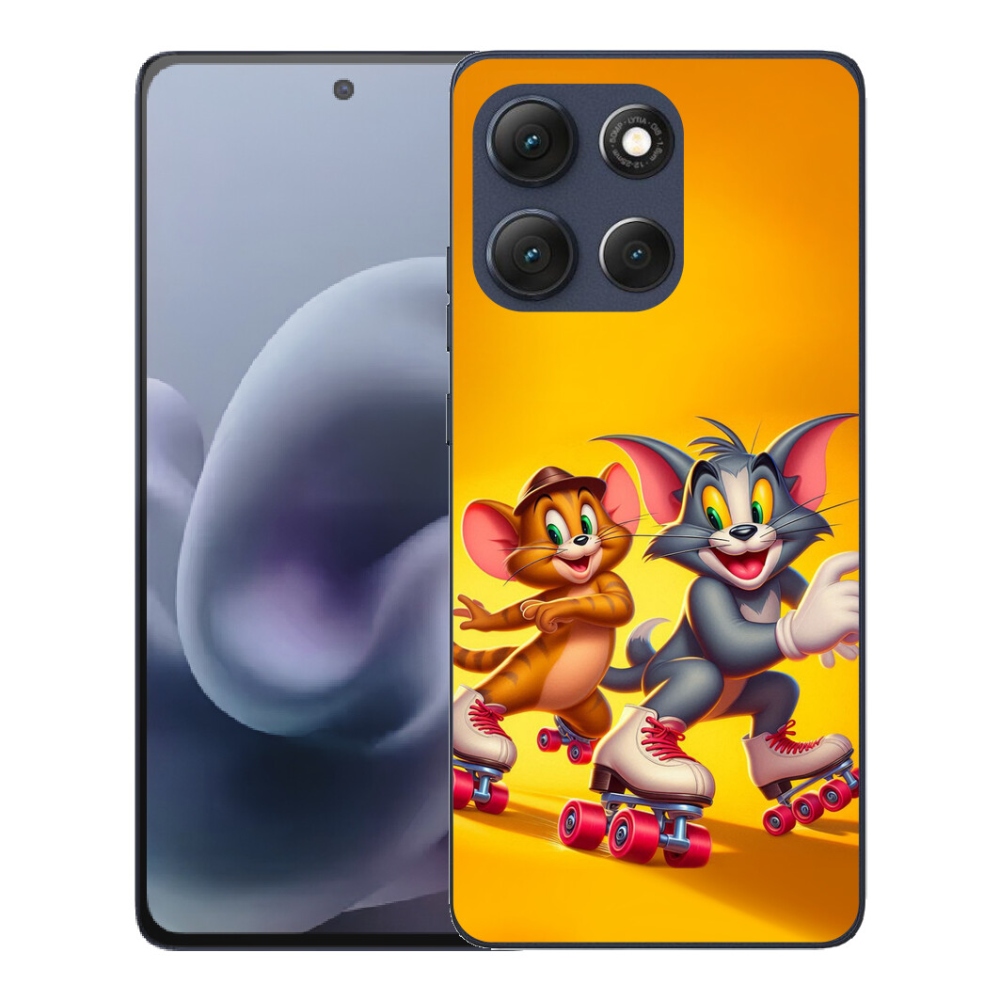 Gélový obal mmCase pre Motorola Moto G86 5G – Tom a Jerry