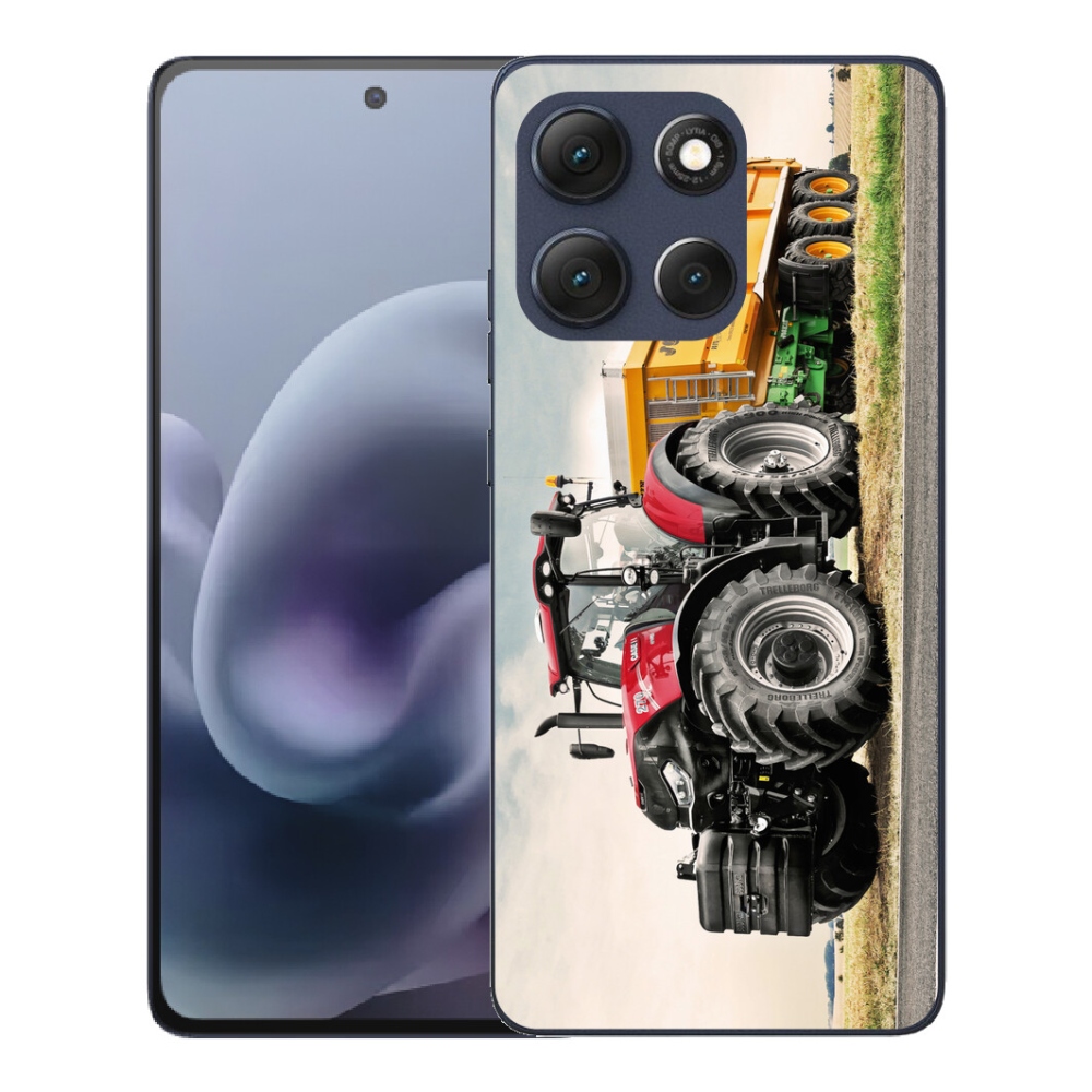 Gélový obal mmCase pre Motorola Moto G86 5G – traktor 3