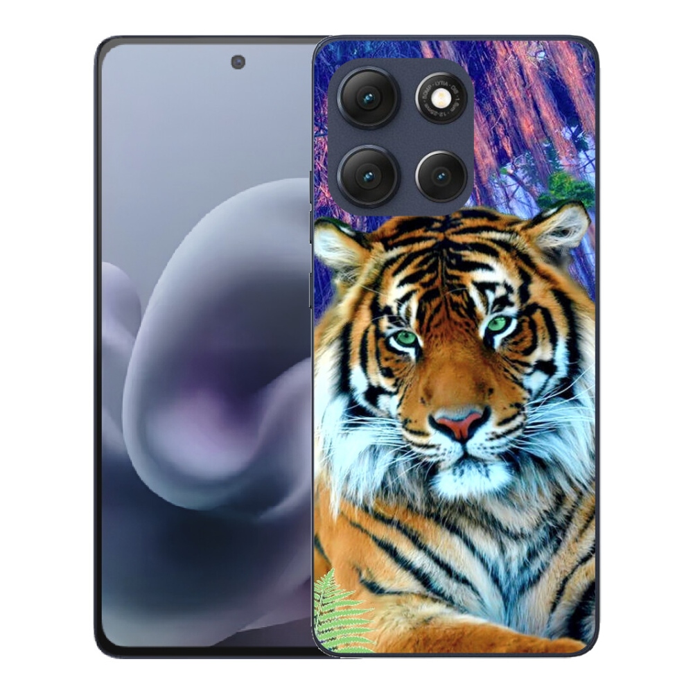 Gélový obal mmCase pre Motorola Moto G86 5G – tiger