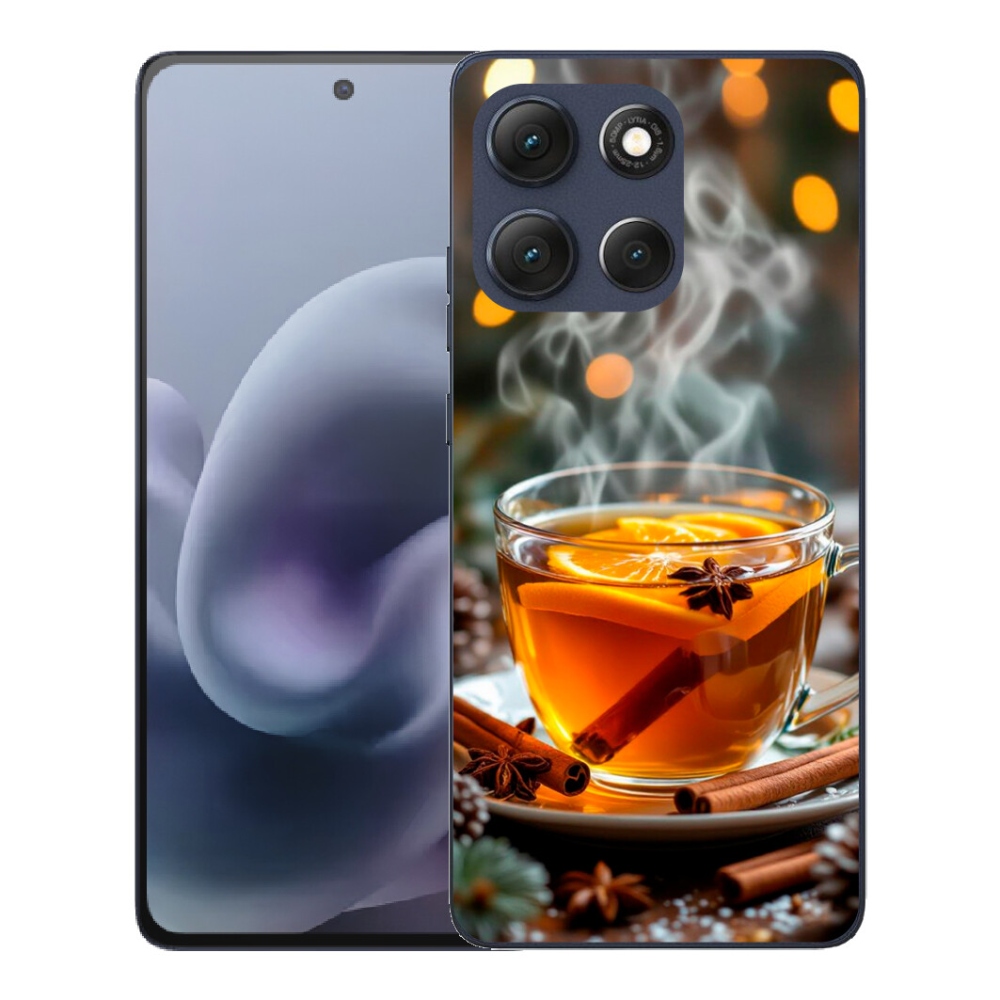 Gélový obal mmCase pre Motorola Moto G86 5G – vianočný punč