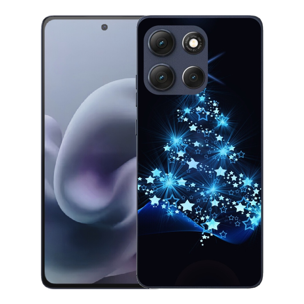Gélový obal mmCase pre Motorola Moto G86 5G – vianočný stromček