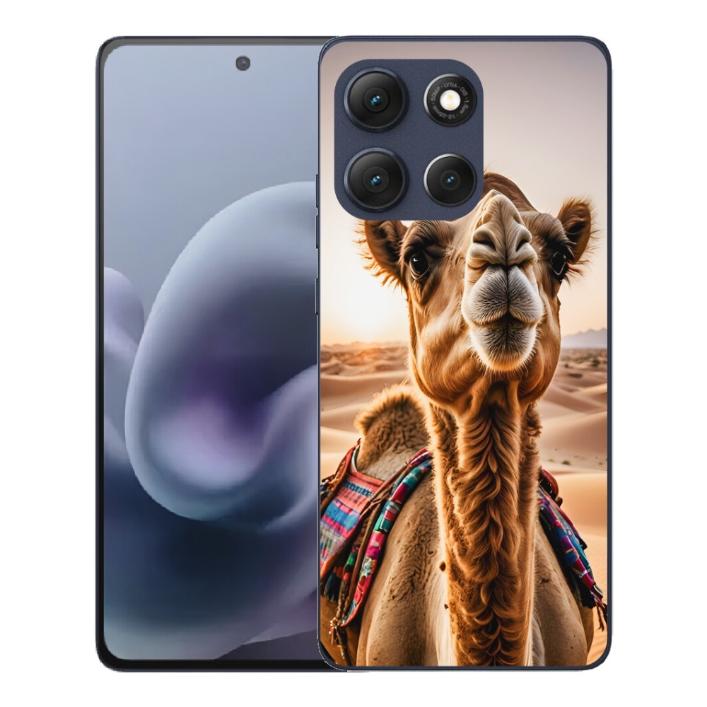 Gélový obal mmCase pre Motorola Moto G86 5G – ťava