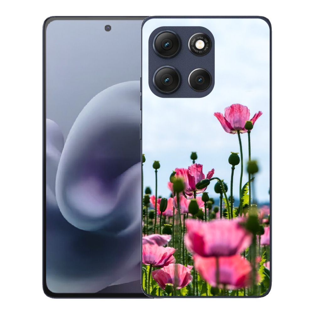 Gélový obal mmCase pre Motorola Moto G86 5G – vlčí mak