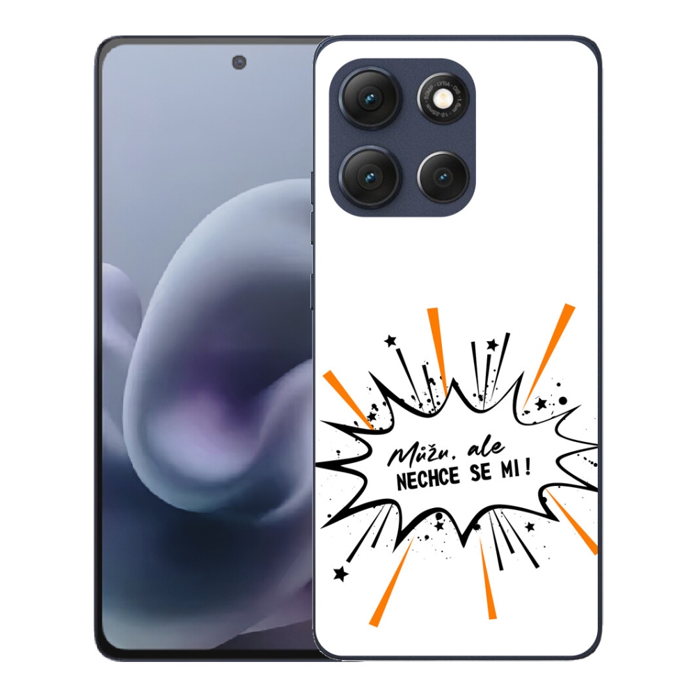 Gélový obal mmCase pre Motorola Moto G86 5G – vtipný nápis 11 na bielom pozadí