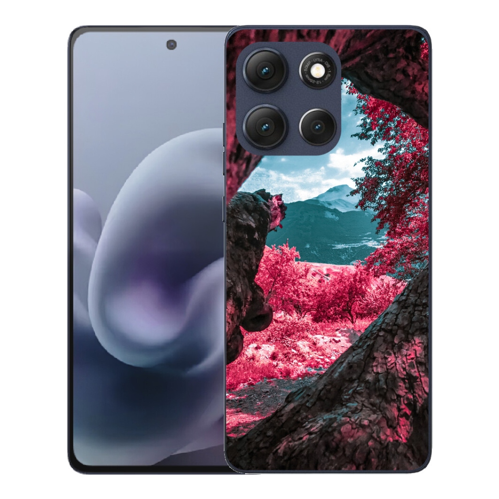 Gélový obal mmCase pre Motorola Moto G86 5G – výhľad na hory