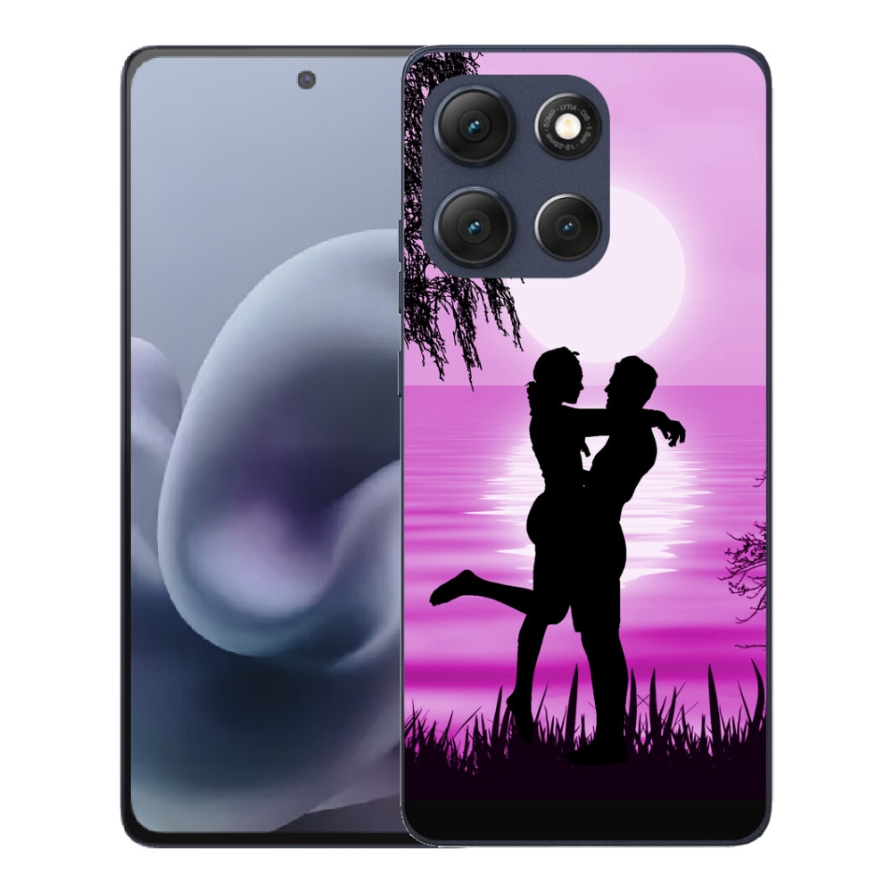 Gélový obal mmCase pre Motorola Moto G86 5G – západ slnka