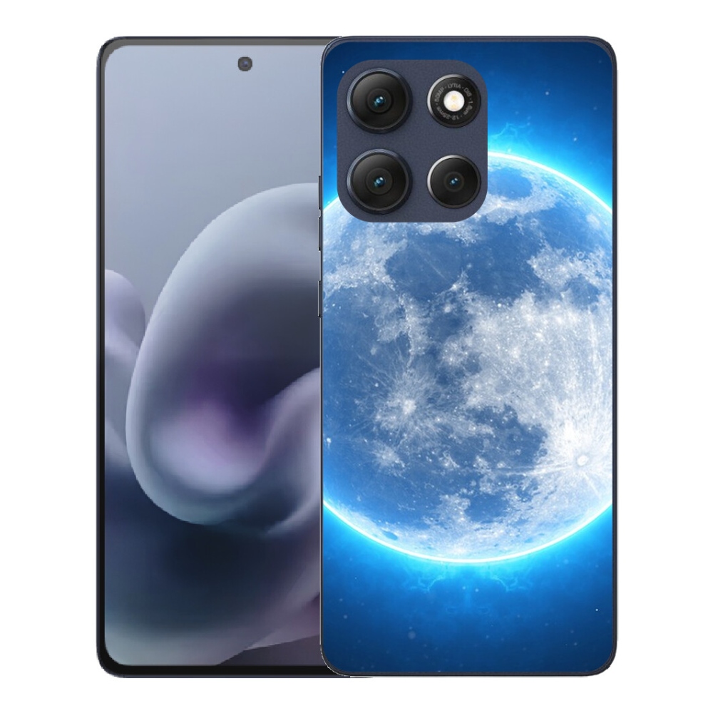 Gélový obal mmCase pre Motorola Moto G86 5G – zemeguľa