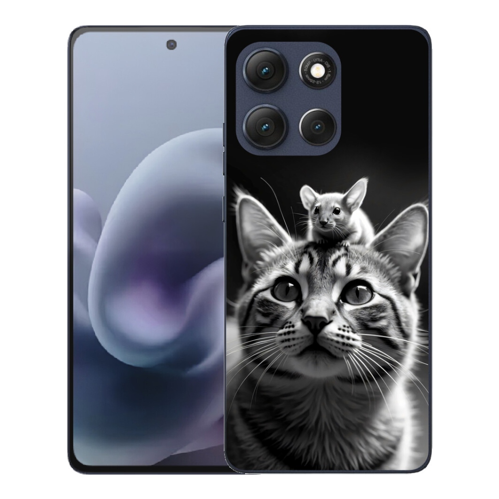 Gélový obal mmCase pre Motorola Moto G86 5G – Zvieracie priateľstvo 2