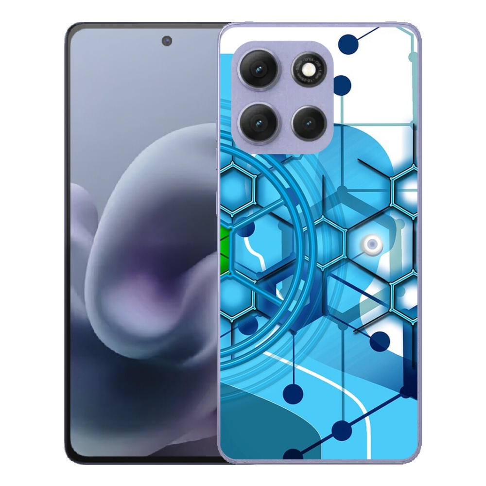 Gélové puzdro mmCase pre Motorola Moto G86 Power 5G – abstraktný vzor 2