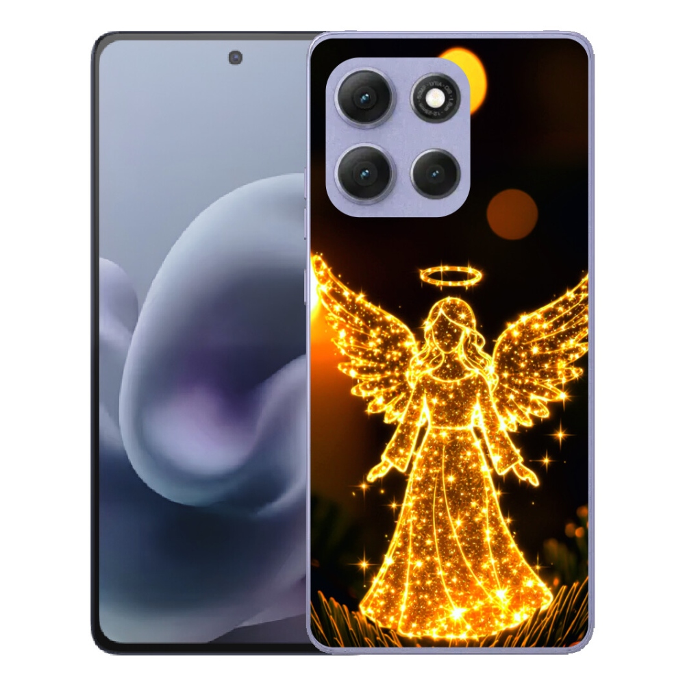 Gélový obal mmCase pre Motorola Moto G86 Power 5G – anjel