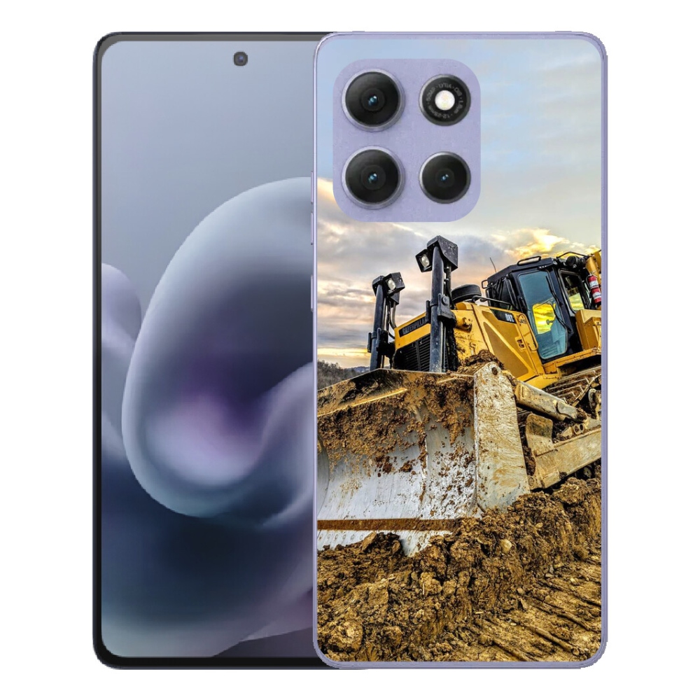 Gélový obal mmCase pre Motorola Moto G86 Power 5G – bagr
