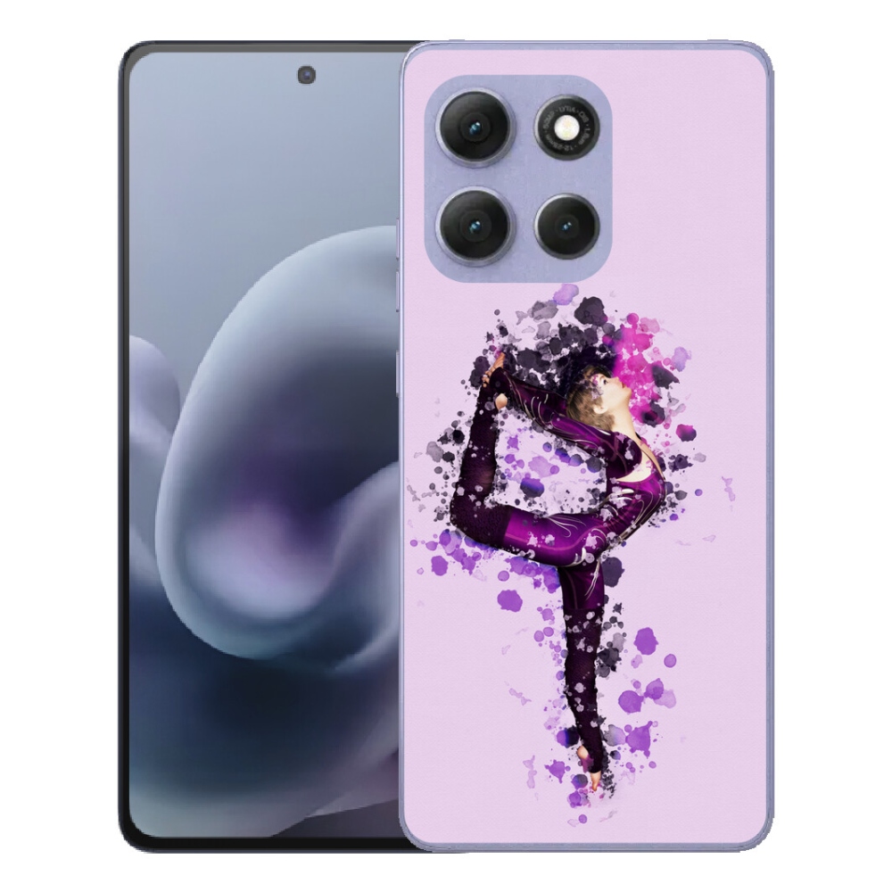 Gélový obal mmCase pre Motorola Moto G86 Power 5G – baletka