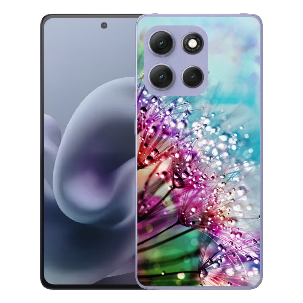 Gélový obal mmCase pre Motorola Moto G86 Power 5G – farebné kvety