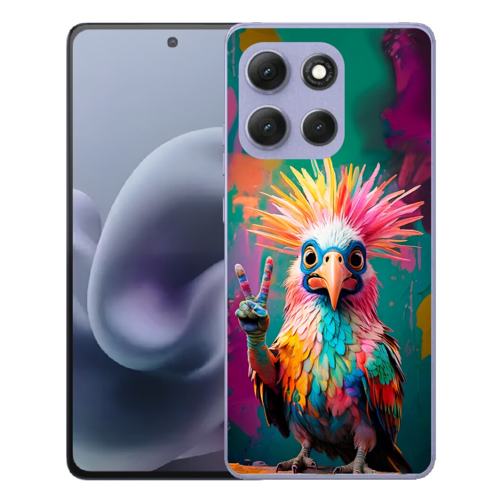 Gélový obal mmCase pre Motorola Moto G86 Power 5G – farebný rebel