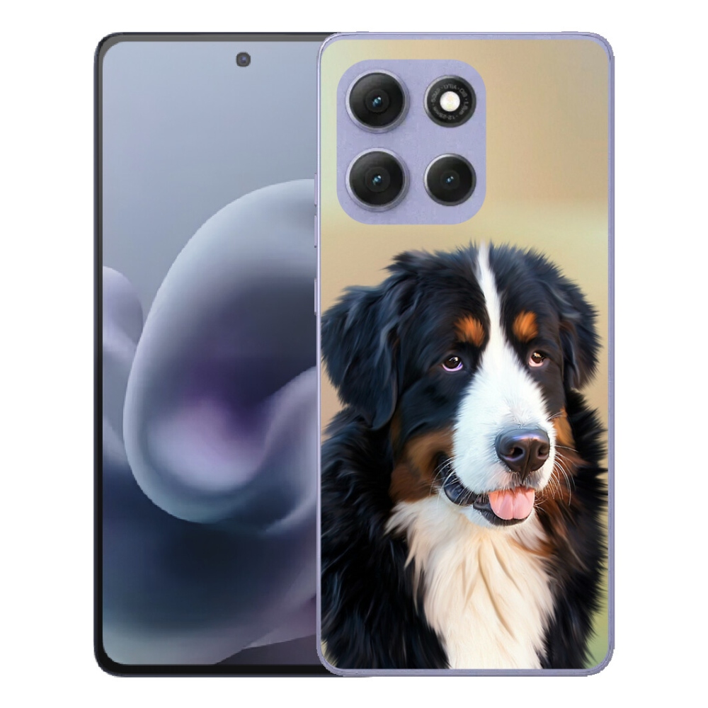 Gélový obal mmCase pre Motorola Moto G86 Power 5G – bernský salašnícky pes