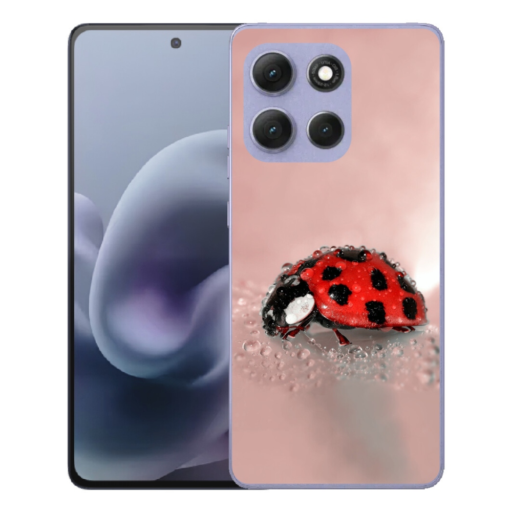 Gélový obal mmCase pre Motorola Moto G86 Power 5G – lienka