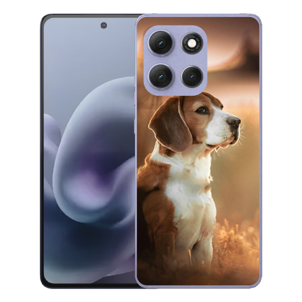 Gélový obal mmCase pre Motorola Moto G86 Power 5G – bežec