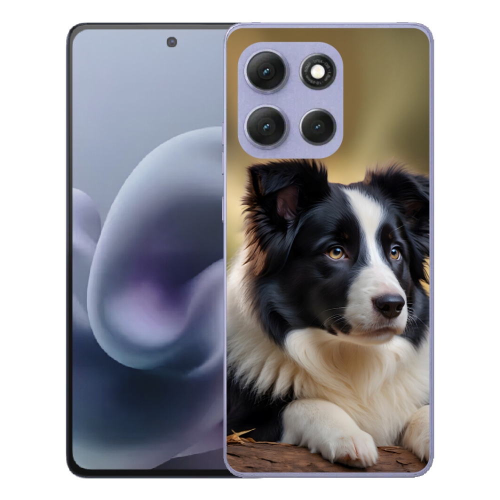 Gélový obal mmCase pre Motorola Moto G86 Power 5G – border kolie 2