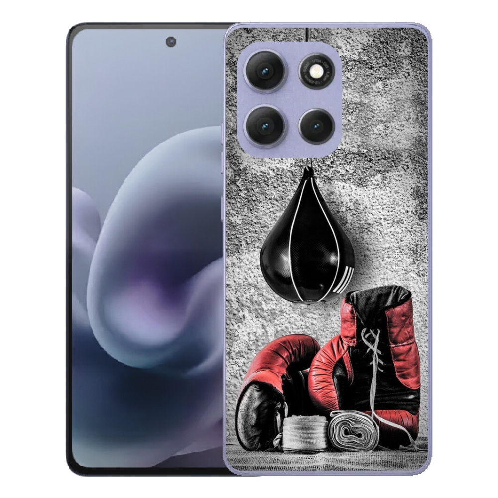 Gélový obal mmCase pre Motorola Moto G86 Power 5G – boxovací vak a rukavice