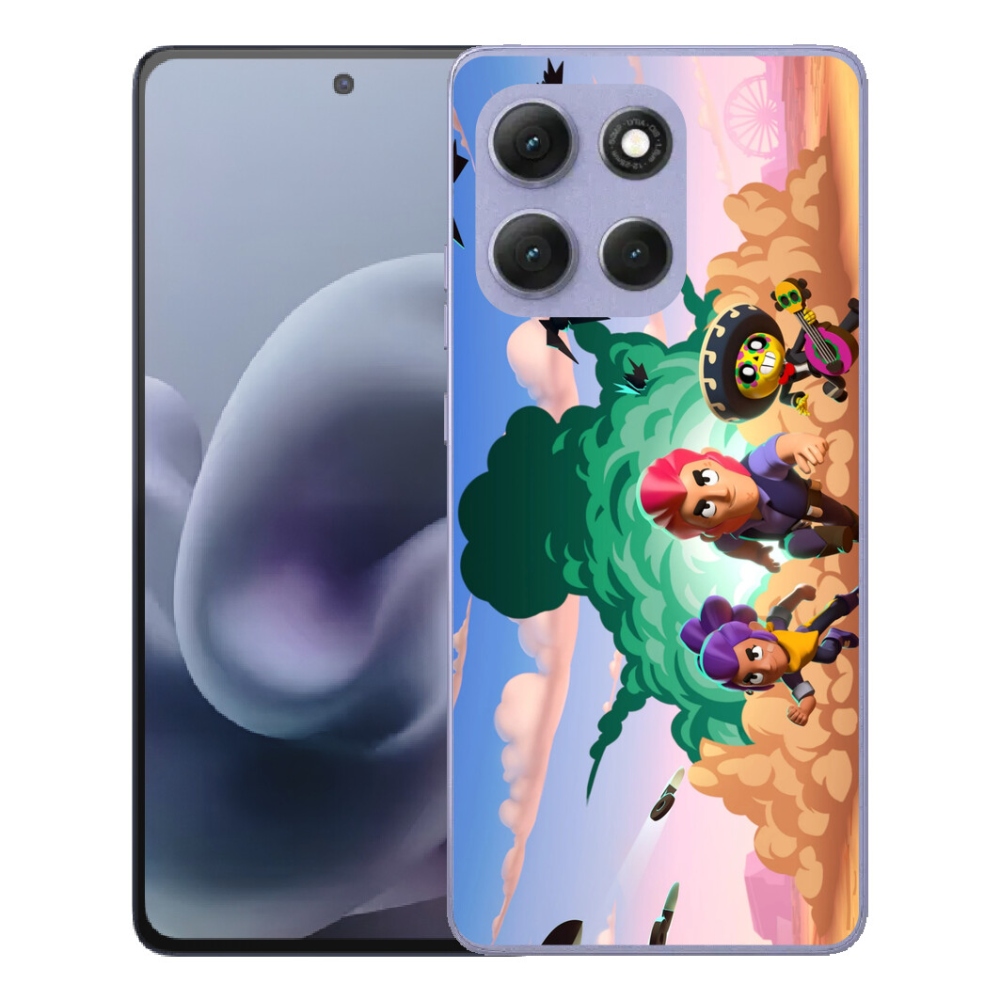 Gélový obal mmCase pre Motorola Moto G86 Power 5G – Brawl Stars