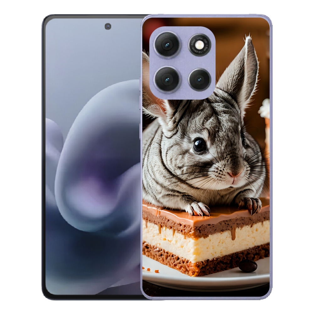 Gélový obal mmCase pre Motorola Moto G86 Power 5G – činčila