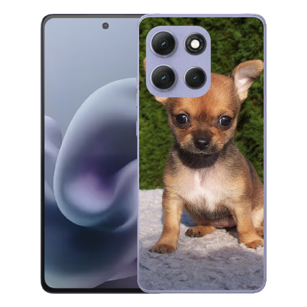 Gélový obal mmCase pre Motorola Moto G86 Power 5G – čivava 3