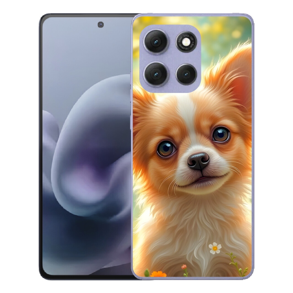 Gélový obal mmCase pre Motorola Moto G86 Power 5G – čivava 5