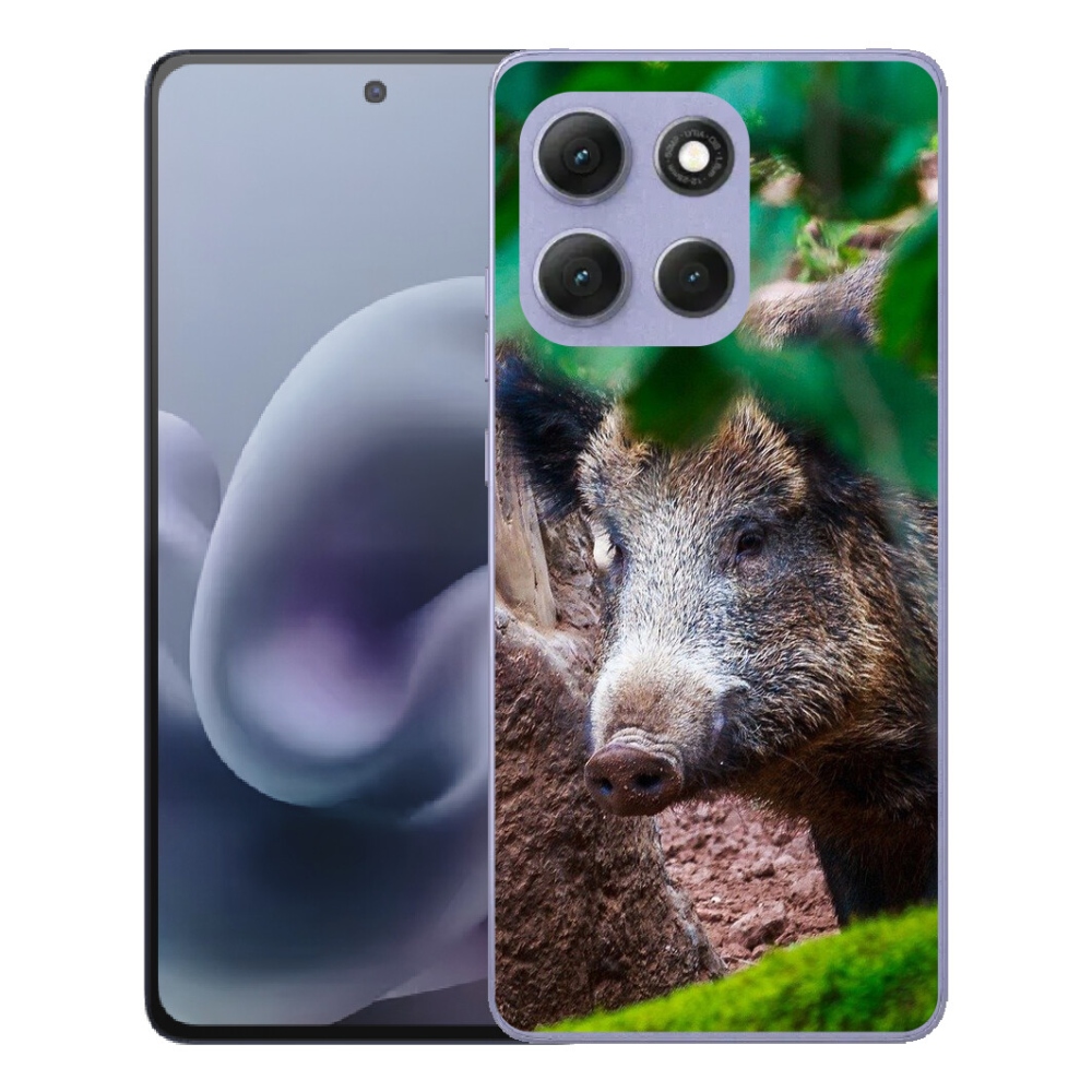 Gélový obal mmCase pre Motorola Moto G86 Power 5G – divoké prasa