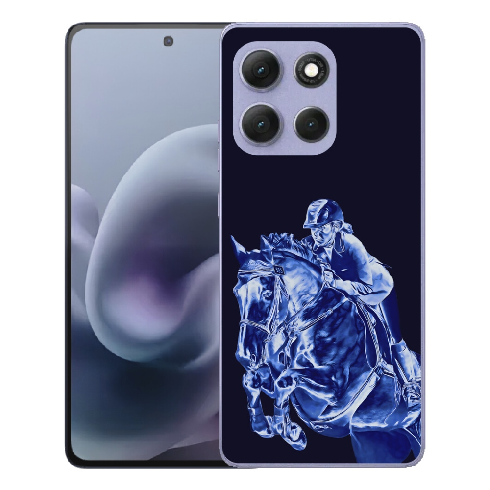 Gélový obal mmCase pre Motorola Moto G86 Power 5G – dostihový kôň