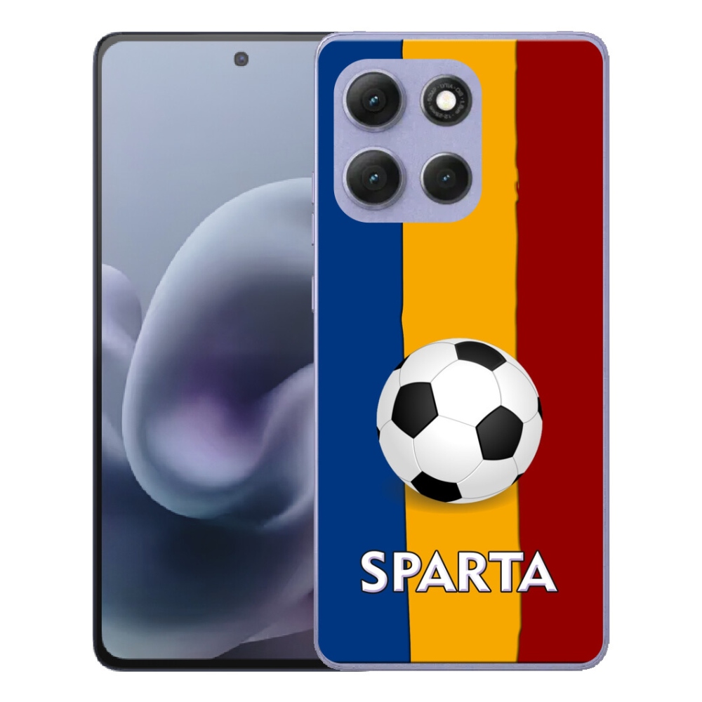 Gélový obal mmCase pre Motorola Moto G86 Power 5G – futbal 1