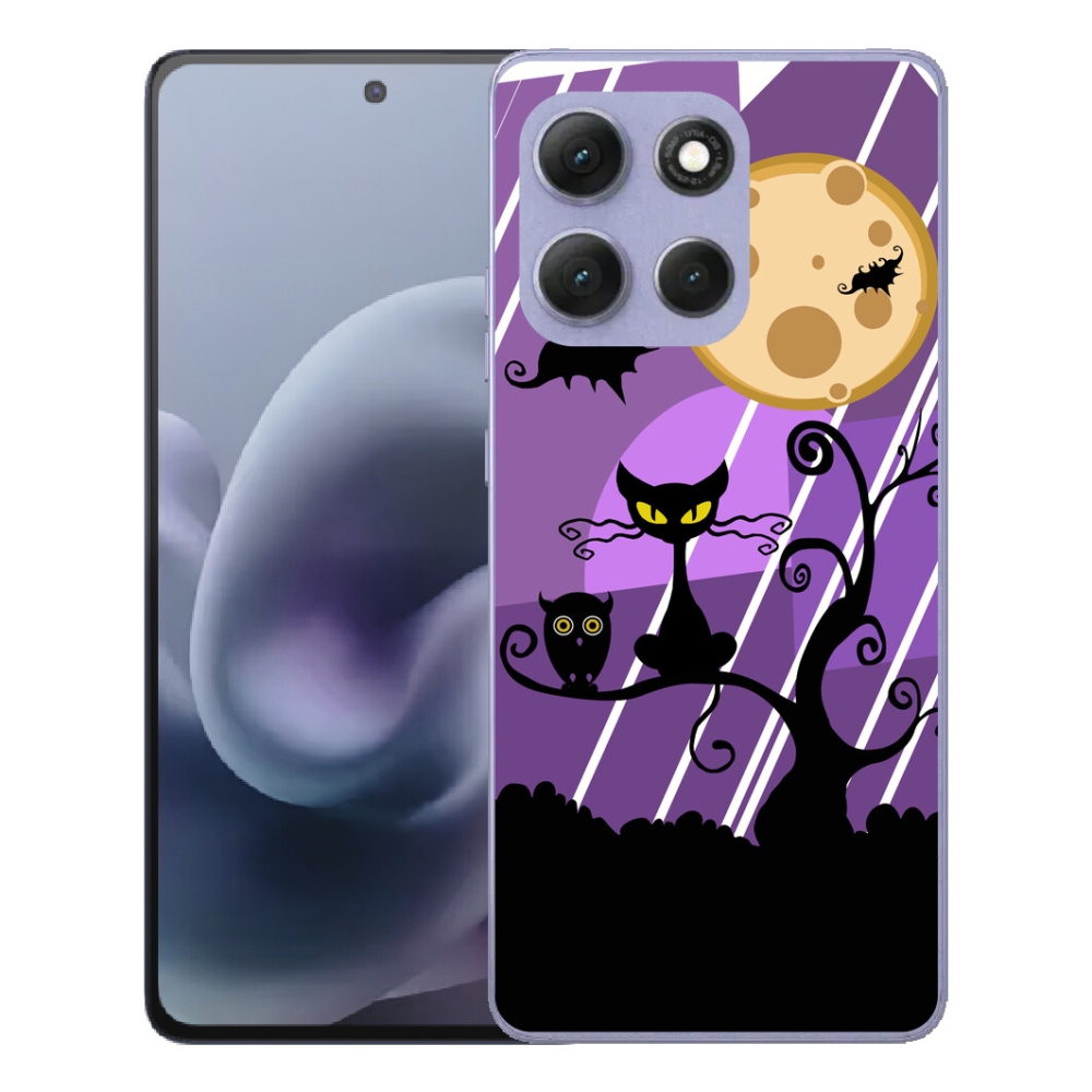 Gélový obal mmCase pre Motorola Moto G86 Power 5G – halloween
