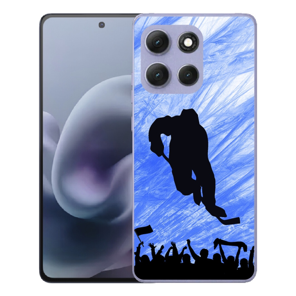 Gélový obal mmCase na Motorola Moto G86 Power 5G – hokejista