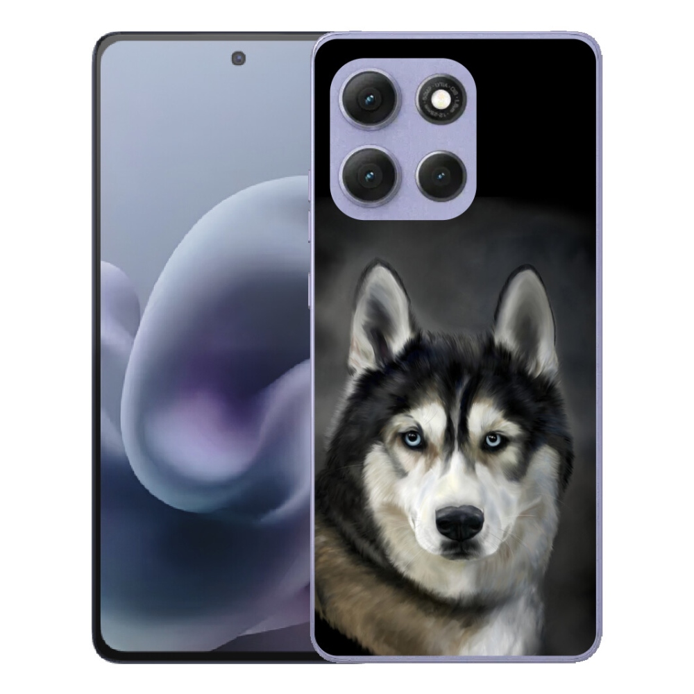 Gélový obal mmCase pre Motorola Moto G86 Power 5G – husky