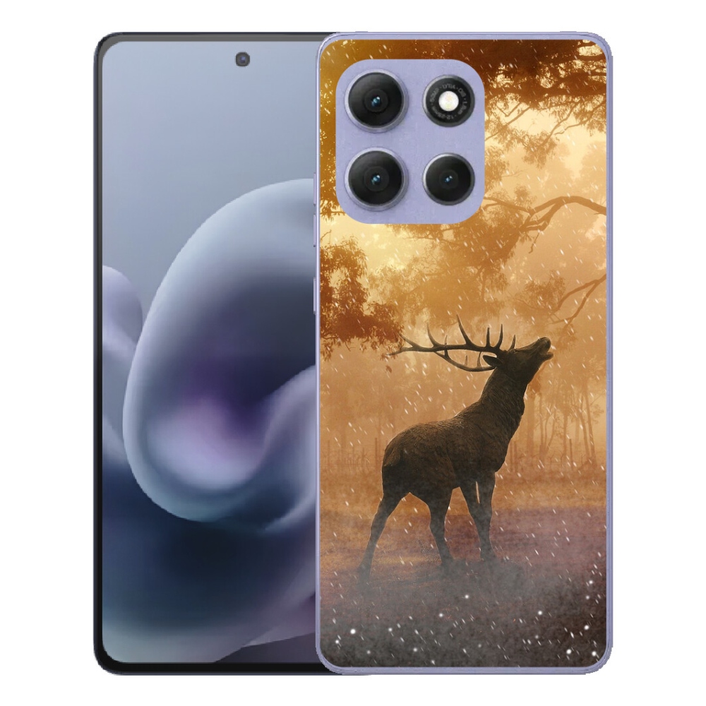 Gélový obal mmCase pre Motorola Moto G86 Power 5G – jeleň v ruji