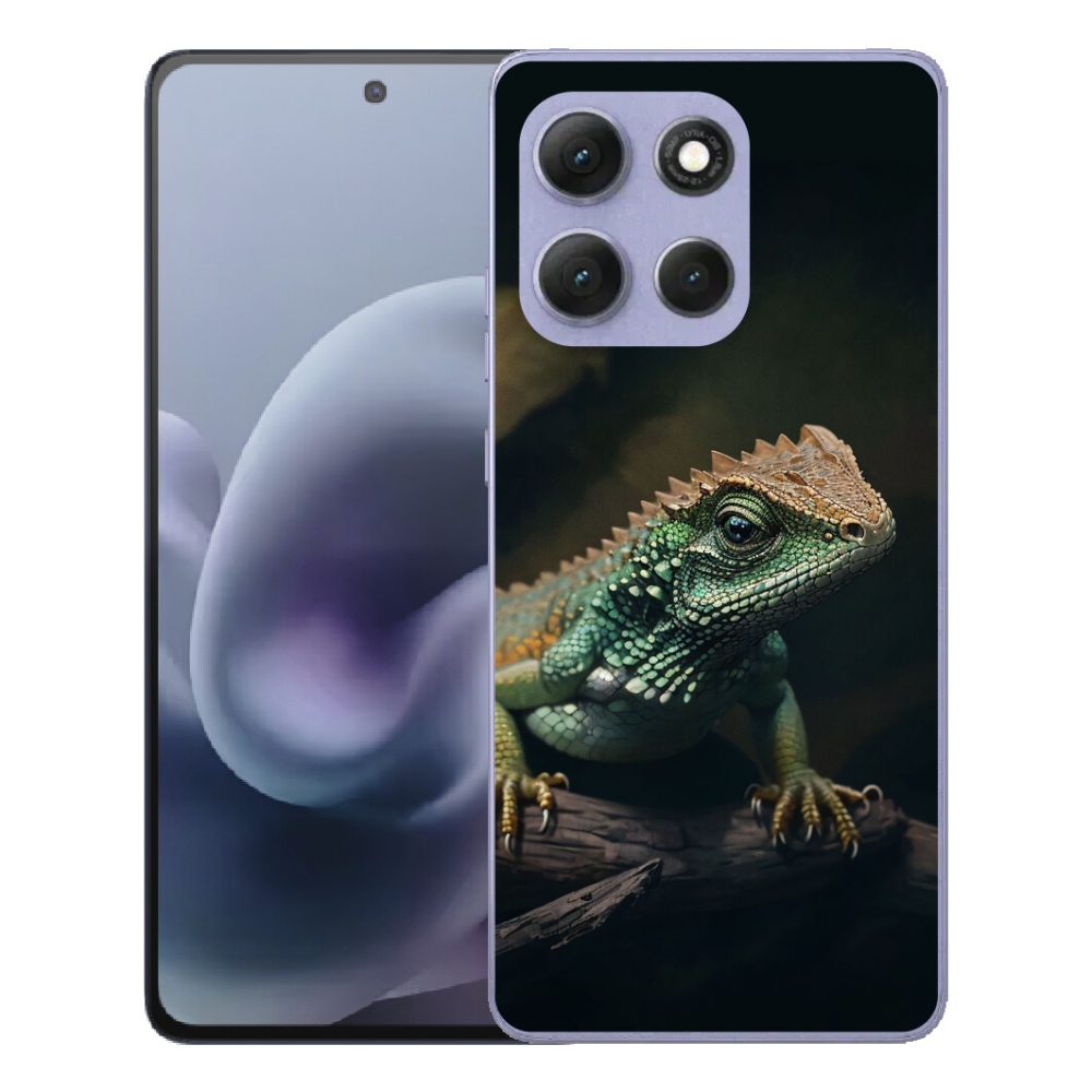 Gélový obal mmCase pre Motorola Moto G86 Power 5G – jašterica