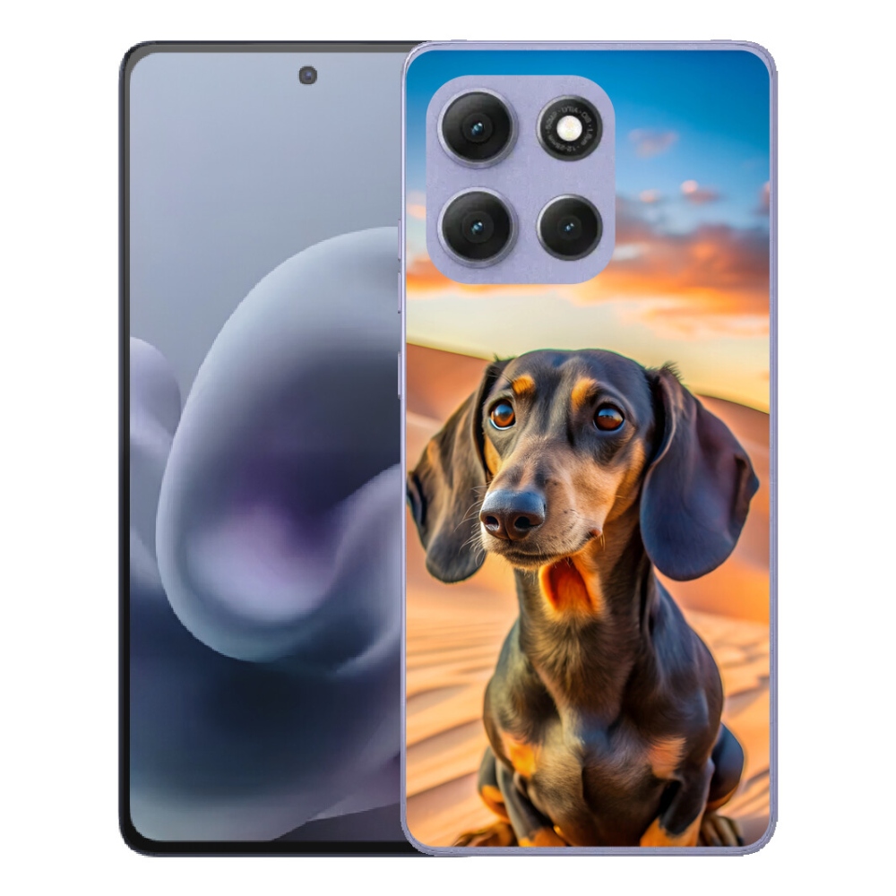 Gélový obal mmCase pre Motorola Moto G86 Power 5G – jazvečík 3 
