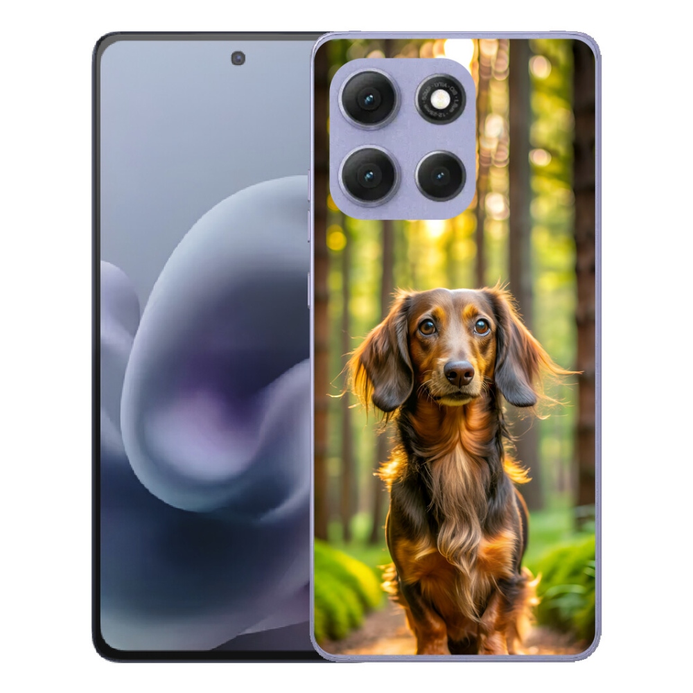 Gélový obal mmCase pre Motorola Moto G86 Power 5G – jazvečík 4