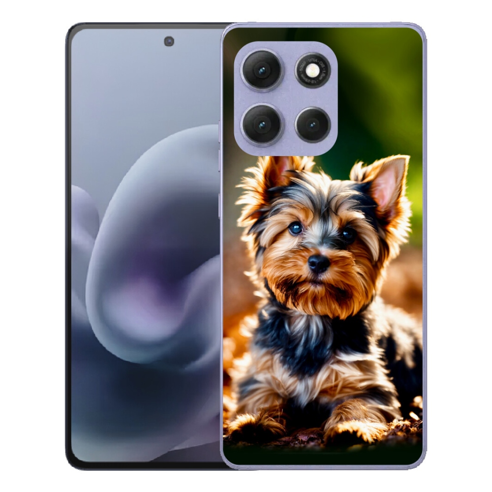 Gélový obal mmCase pre Motorola Moto G86 Power 5G – jorkšír 10
