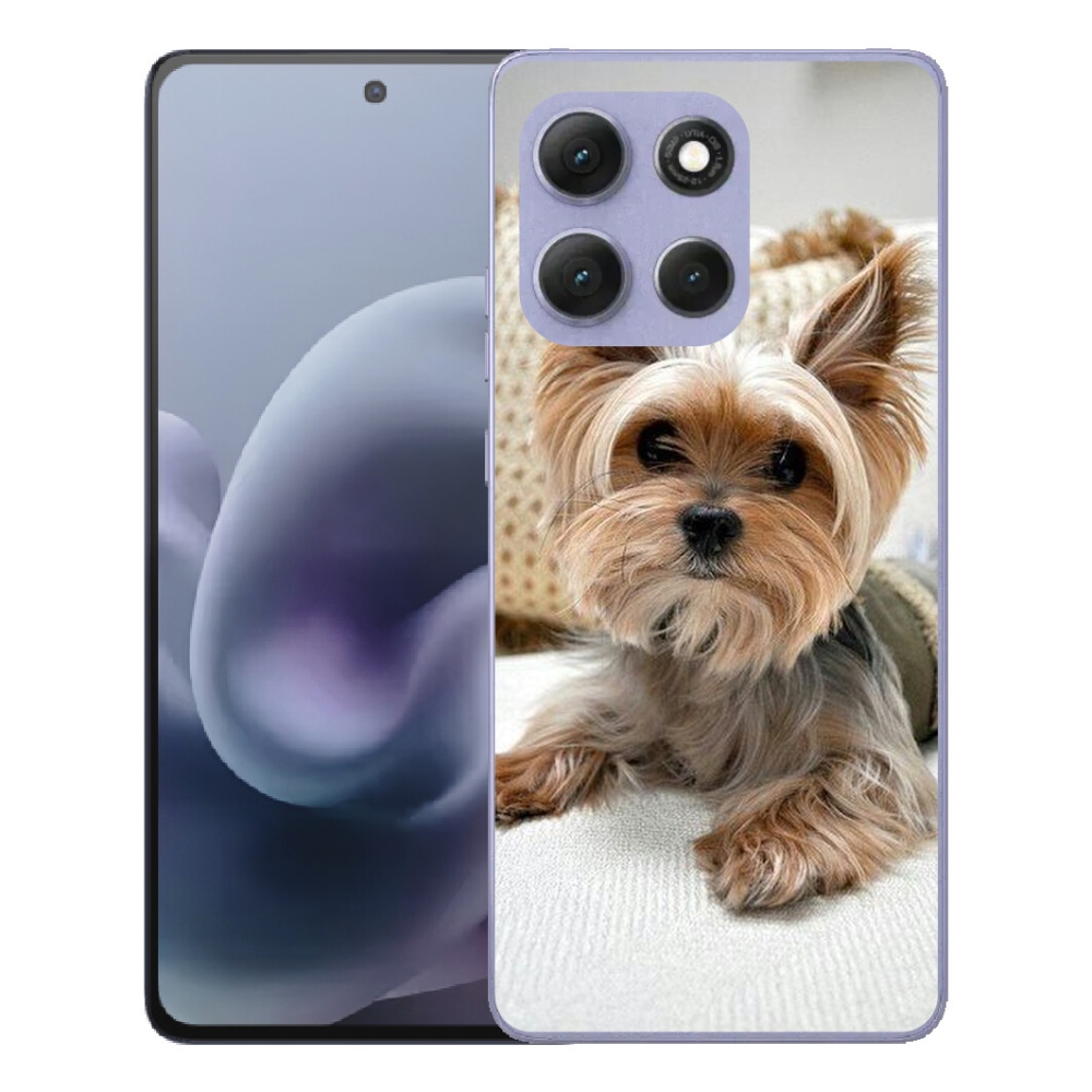 Gélový obal mmCase pre Motorola Moto G86 Power 5G – jorkšír 5