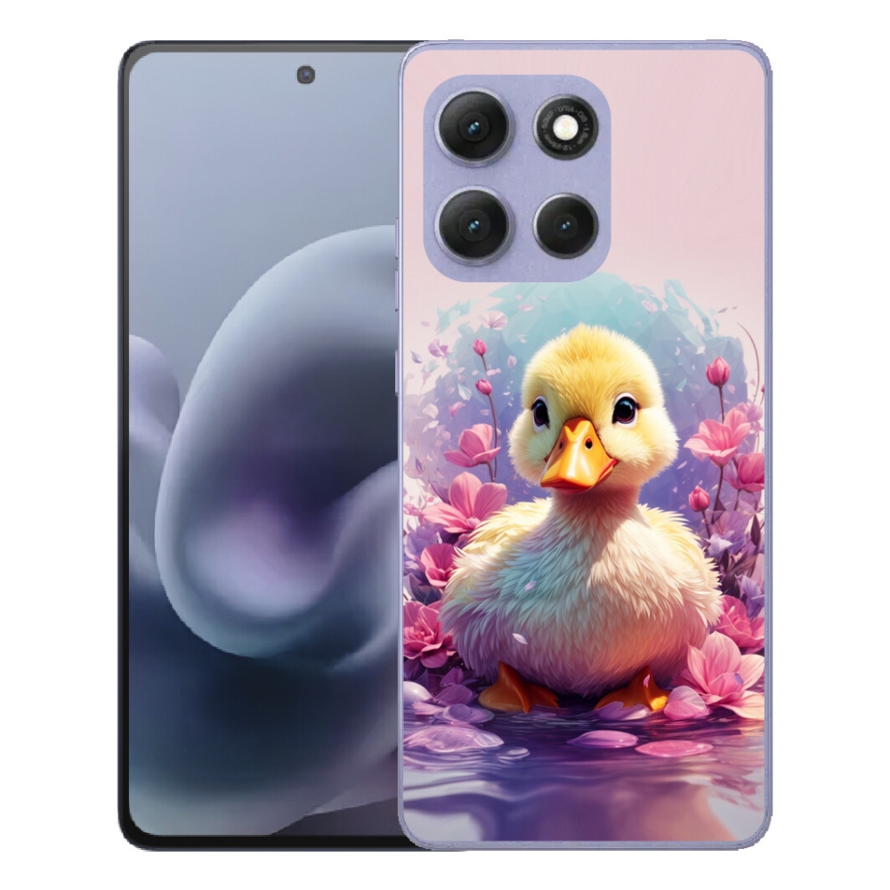 Gélový obal mmCase na Motorola Moto G86 Power 5G – kačička