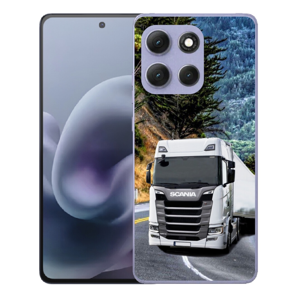Gélový obal mmCase pre Motorola Moto G86 Power 5G – kamión 1