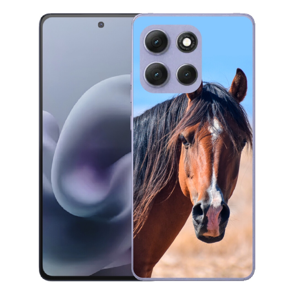 Gélový obal mmCase pre Motorola Moto G86 Power 5G – pokojný kôň