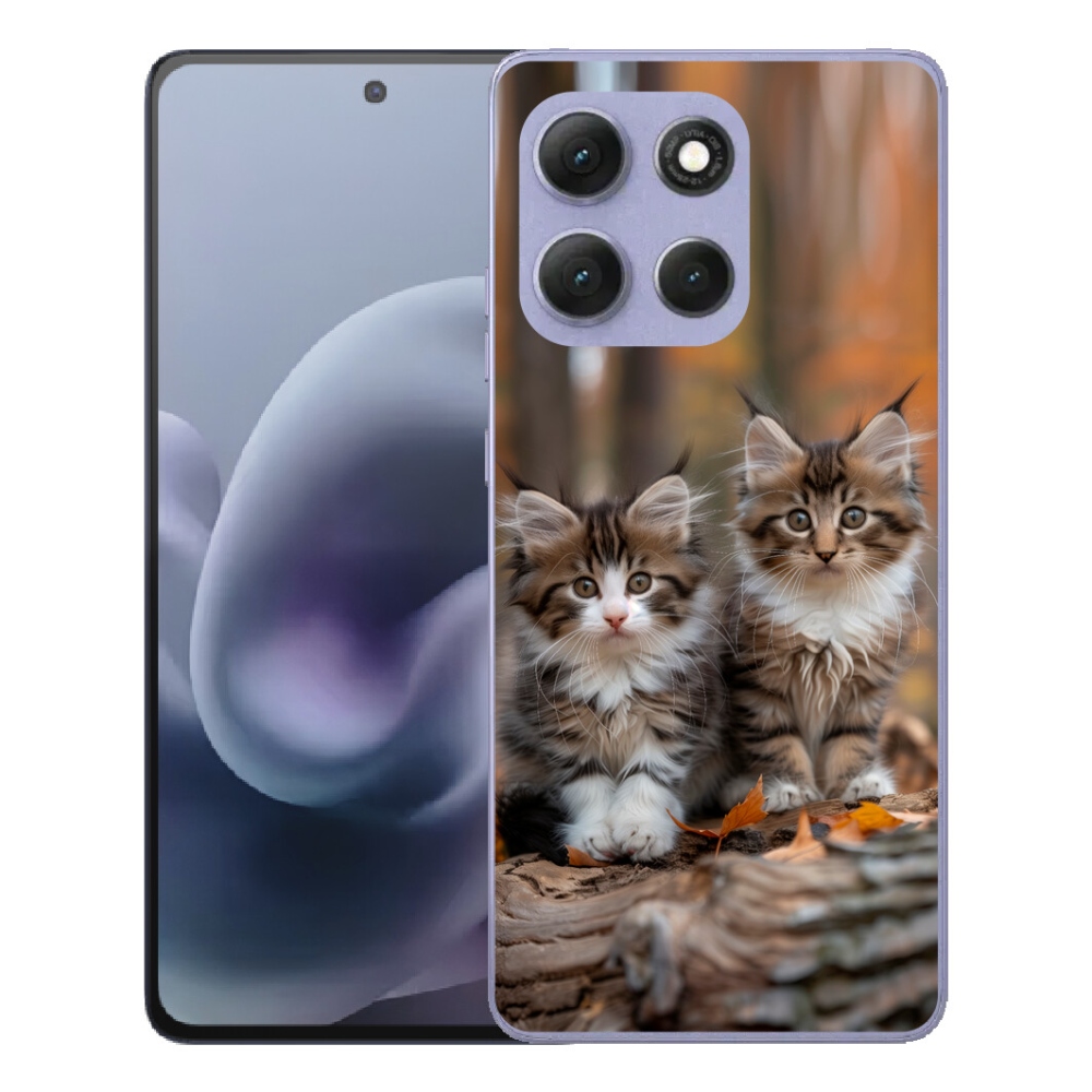 Gélový obal mmCase pre Motorola Moto G86 Power 5G – mačacie duo 3