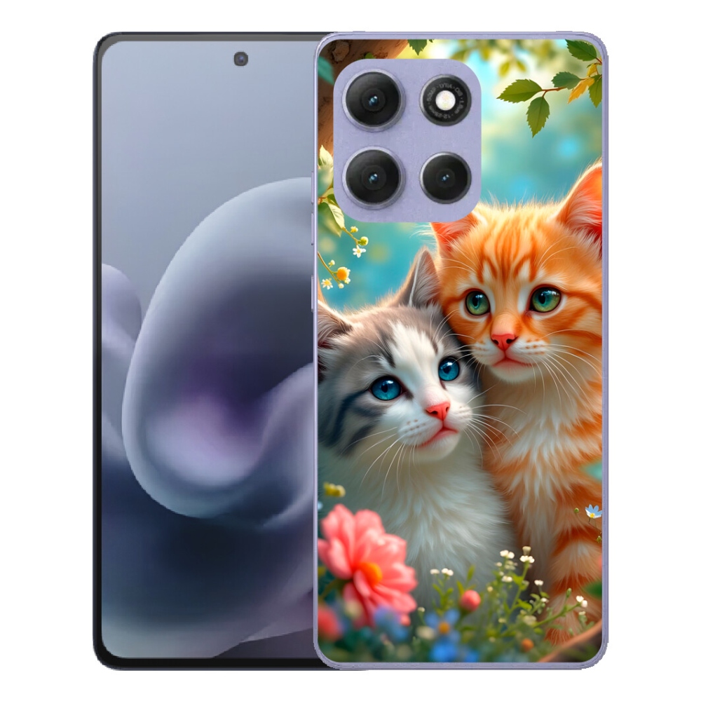 Gélový obal mmCase pre Motorola Moto G86 Power 5G – mačacie láska 2