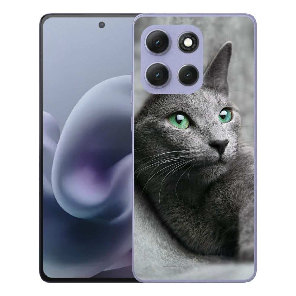 Gélový obal mmCase pre Motorola Moto G86 Power 5G – mačka 2