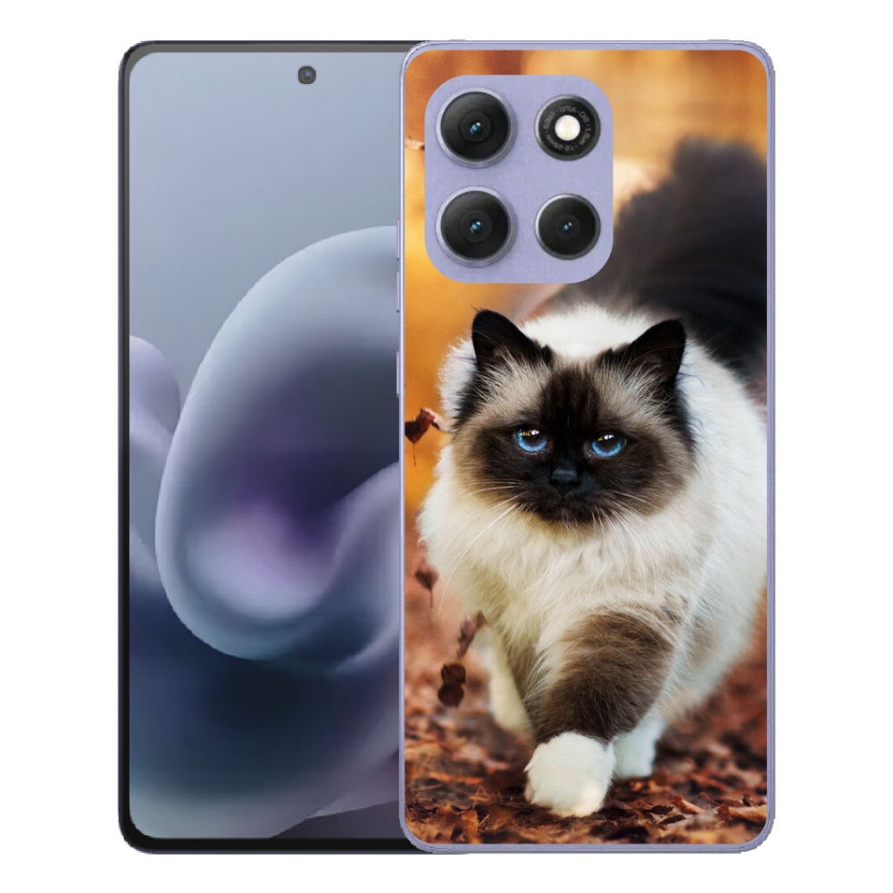 Gélový obal mmCase na Motorola Moto G86 Power 5G – mačka