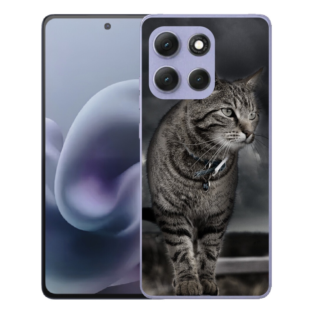 Gélový obal mmCase na Motorola Moto G86 Power 5G – mačka